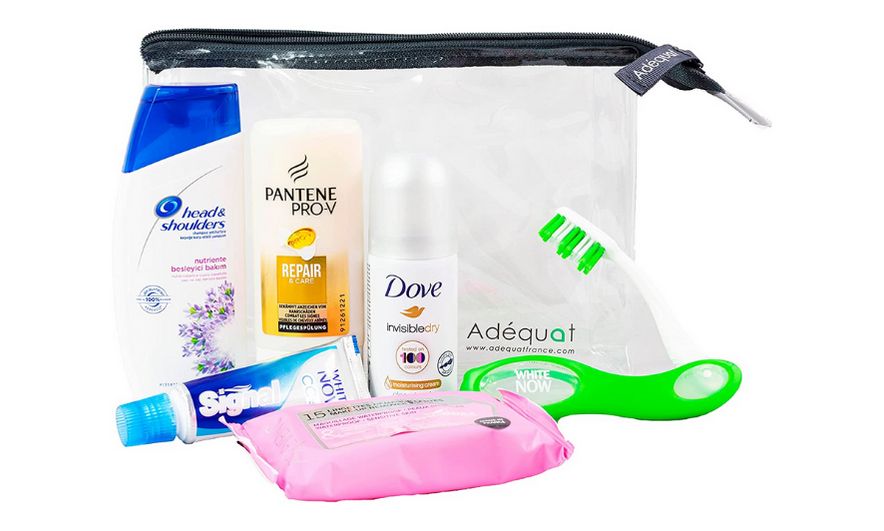 [211004_3112] Trousse de voyage avion femme